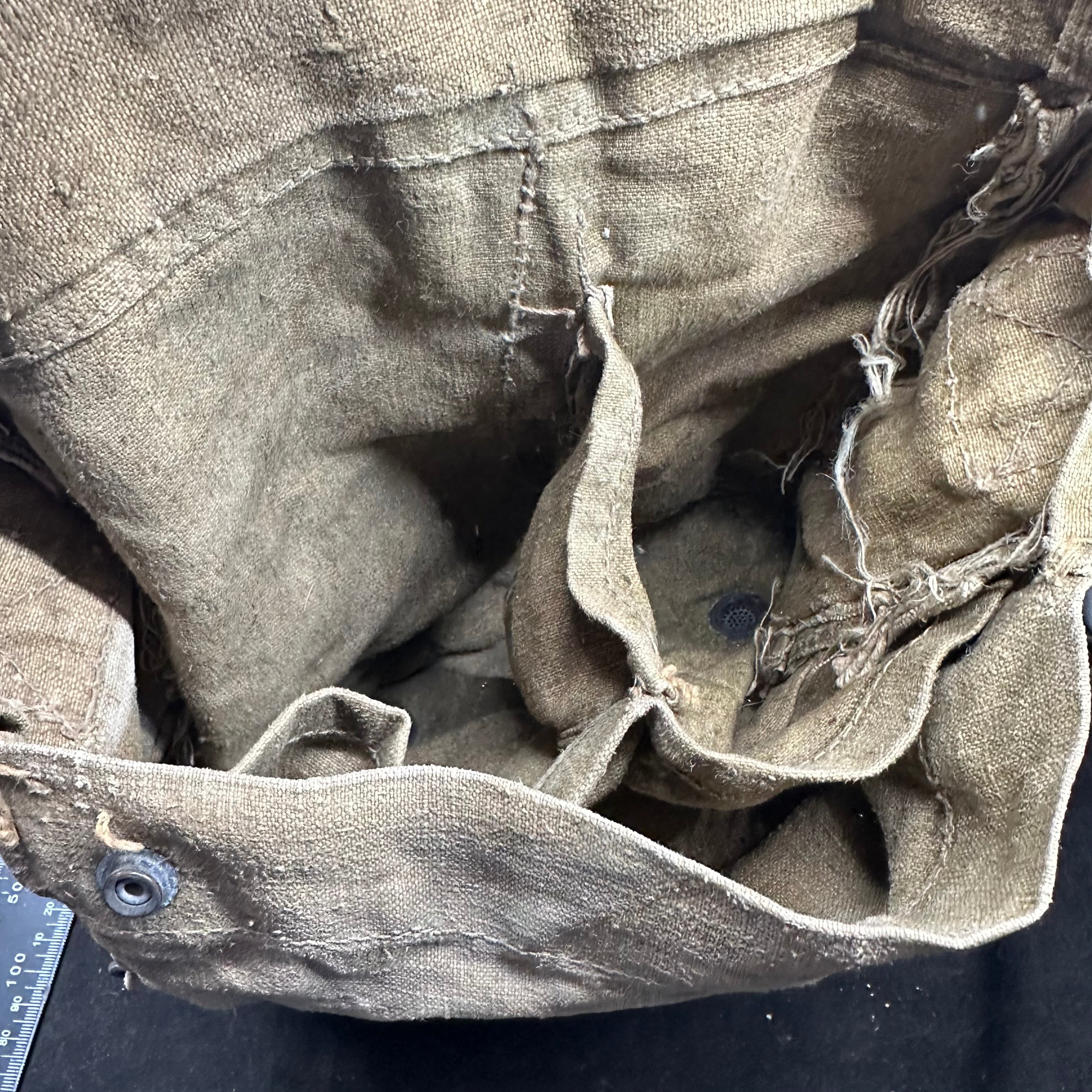 British Army Soldier Gas Mask GSR Respirator - Original Early Bag - The Militaria Shop
