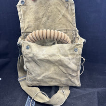 Load image into Gallery viewer, British Army Soldier Gas Mask GSR Respirator - Original Early Bag - The Militaria Shop
