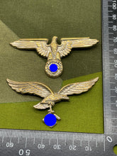 Load image into Gallery viewer, WW2 German Luftwaffe and SS Cap Eagles - Reproduction 
