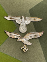 Load image into Gallery viewer, WW2 German Luftwaffe and SS Cap Eagles - Reproduction 
