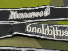 Charger l&#39;image dans la galerie, WW2 German SS Cuff Titles - Reproduction Group Lot
