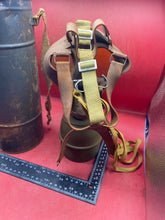 Load image into Gallery viewer, Original WW2 1935 Dated French Army Gas Mask in Tin - Excellent Condition
