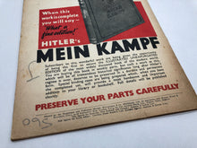 Load image into Gallery viewer, Original Magazine of Mein Kampf Illustrated Edition Part 1
