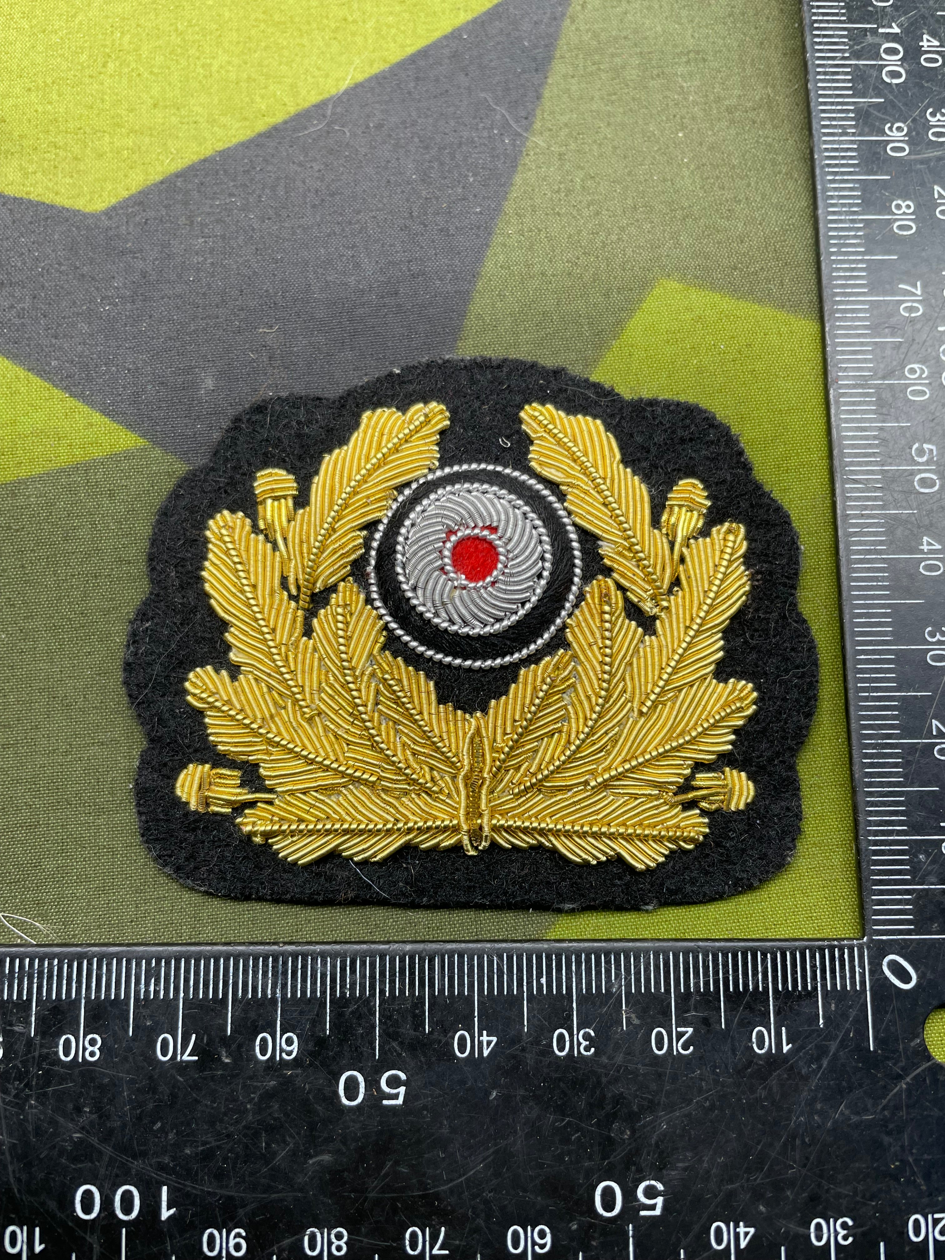 WW2 German Kriegsmarine / Army Cap Wreath & Roundel - The Militaria Shop