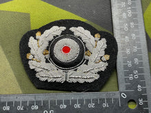 Lade das Bild in den Galerie-Viewer, WW2 German Kriegsmarine / Army Cap Wreath &amp; Roundel
