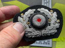 Lade das Bild in den Galerie-Viewer, WW2 German Kriegsmarine / Army Cap Wreath &amp; Roundel

