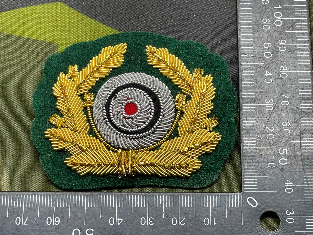 WW2 German Kriegsmarine / Army Cap Wreath & Roundel