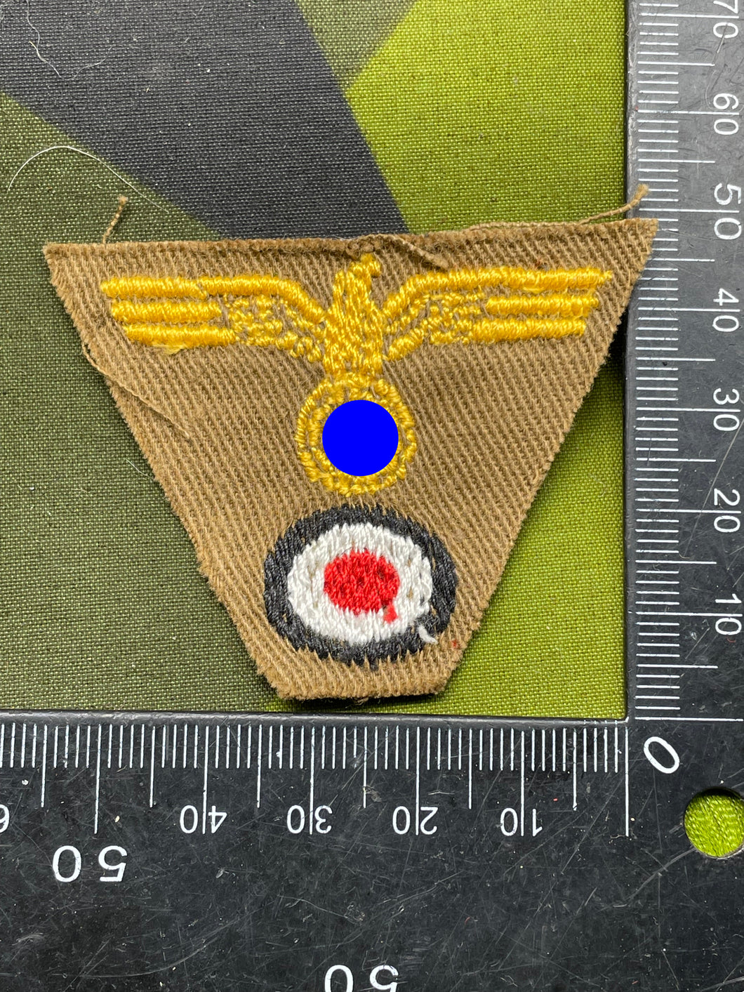 WW2 German Army M43 Tropical Cap Badge