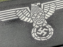 Charger l'image dans la galerie, WW2 German SS Cloth Sleeve Eagle Badge

