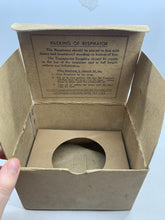 Load image into Gallery viewer, Civilian Gas Mask in Box WW2 British Home Front
