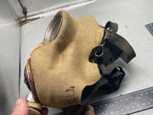 Load image into Gallery viewer, Original WW2 British Army GSR General Service Respirator Gas Mask
