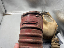 Load image into Gallery viewer, Original WW2 British Army GSR General Service Respirator Gas Mask
