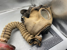 Load image into Gallery viewer, Original WW2 British Army GSR General Service Respirator Gas Mask
