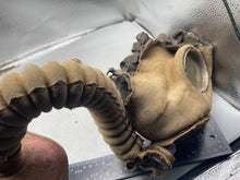 Load image into Gallery viewer, Original WW2 British Army GSR General Service Respirator Gas Mask
