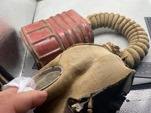 Load image into Gallery viewer, Original WW2 British Army GSR General Service Respirator Gas Mask

