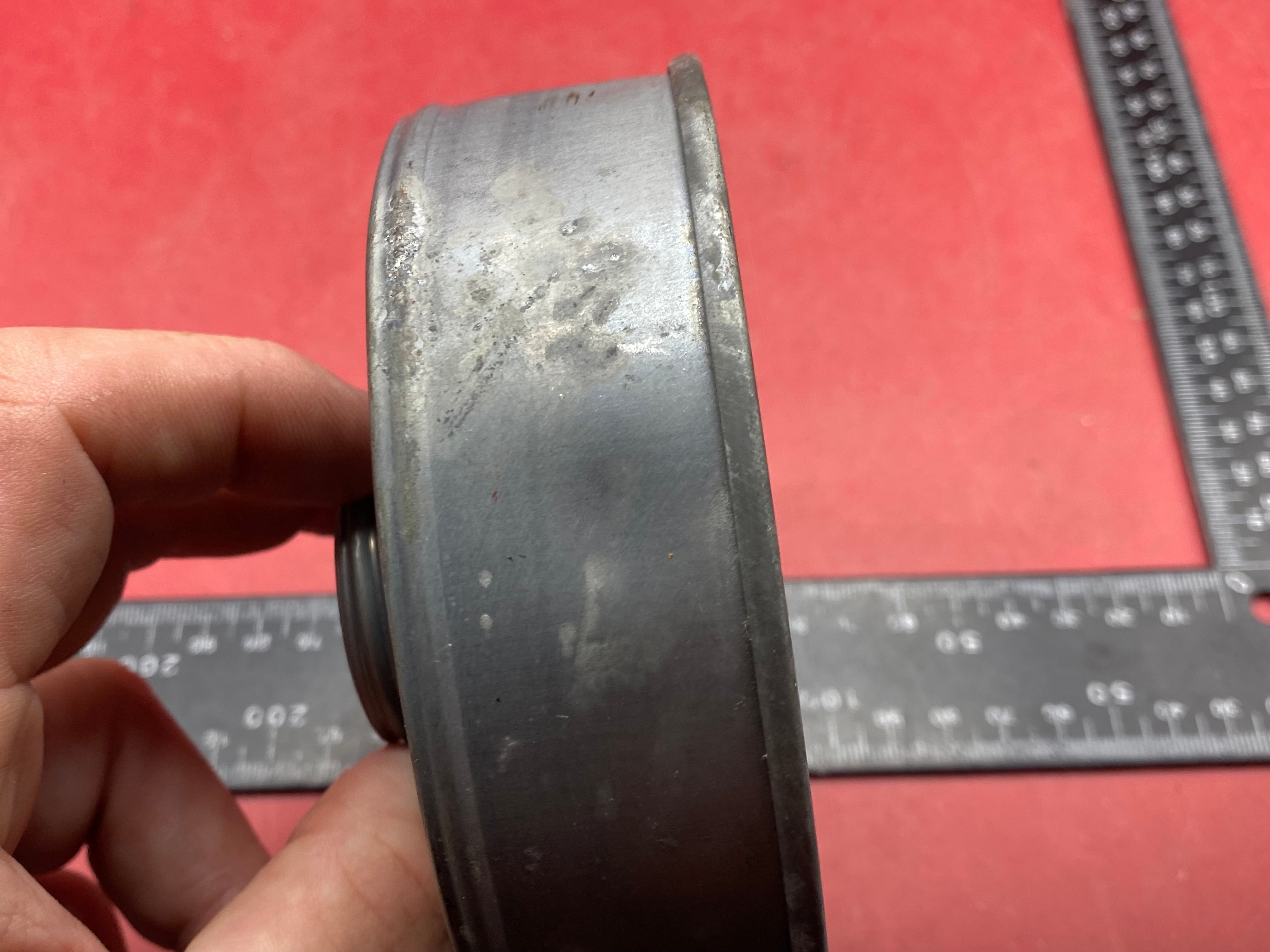 WW2 German Home Front Civilian Gas Mask Filter - The Militaria Shop