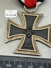 Load image into Gallery viewer, Original WW2 German Iron Cross 2nd Class - Maker Marked 7 - The Militaria Shop

