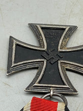 Load image into Gallery viewer, Original WW2 German Iron Cross 2nd Class - Maker Marked 65 - The Militaria Shop
