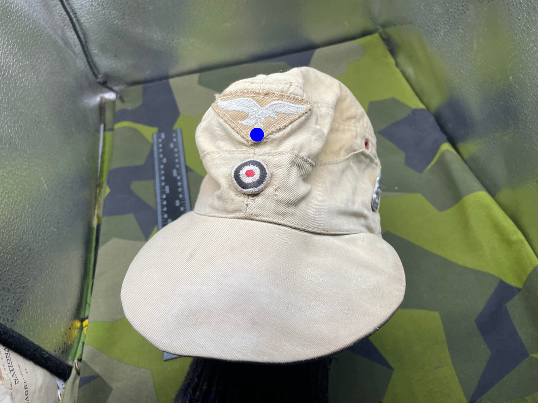 WW2 German Luftwaffe Afrika Korps Luftwaffe Ski Cap
