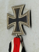 Load image into Gallery viewer, Original WW2 German Iron Cross 2nd Class - The Militaria Shop
