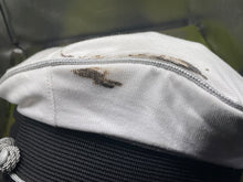 Load image into Gallery viewer, WW2 German Luftwaffe Officer&#39;s Summer Peaked Cap
