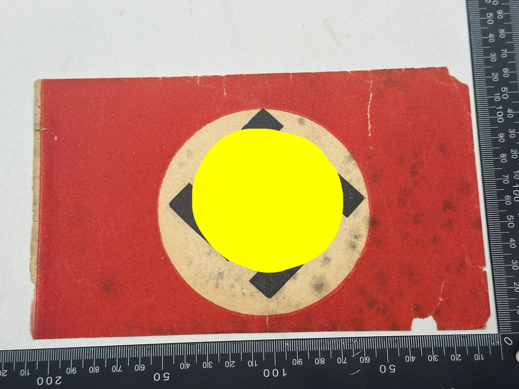 Original WW2 German Paper Flag