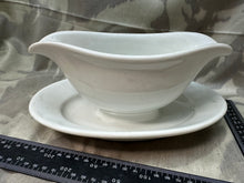 Load image into Gallery viewer, Original WW2 German Luftwaffe Air Force Officers Mess Gravy Boat
