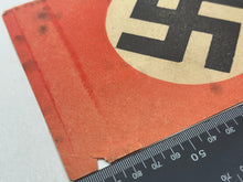 Load image into Gallery viewer, Original WW2 German Paper Flag
