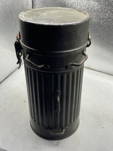 Load image into Gallery viewer, WW2 German Army Gas Mask in Tin - 1938 in Super Condition
