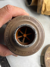 Charger l'image dans la galerie, Original WW2 French Army Gas Mask in Tin - in Superb Condition
