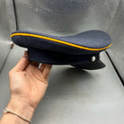 Original Post WW2 German Officers Cap with Reproduction Badge - For Reenactment - The Militaria Shop
