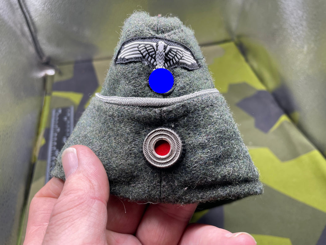 WW2 German Army / SS Officer's Side Cap - Size 57cm