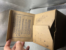 Charger l'image dans la galerie, Original British Civilian Gas Mask in Cardboard Carrying Box
