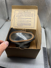 Load image into Gallery viewer, Civilian Gas Mask in Original Cardboard Box - WW2 British Home Front
