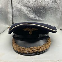Load image into Gallery viewer, German Officers Cap with Reproduction Badge - For Reenactment - The Militaria Shop
