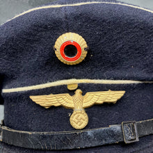 Load image into Gallery viewer, German Officers Cap with Reproduction Badge - For Reenactment - The Militaria Shop
