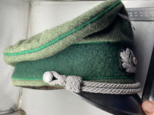 Charger l'image dans la galerie, WW2 German Army Mountain Troops Officer's Cap - The Militaria Shop
