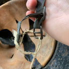 Original WW2 German Luftshutz Civil Defence Helmet - Complete - The Militaria Shop