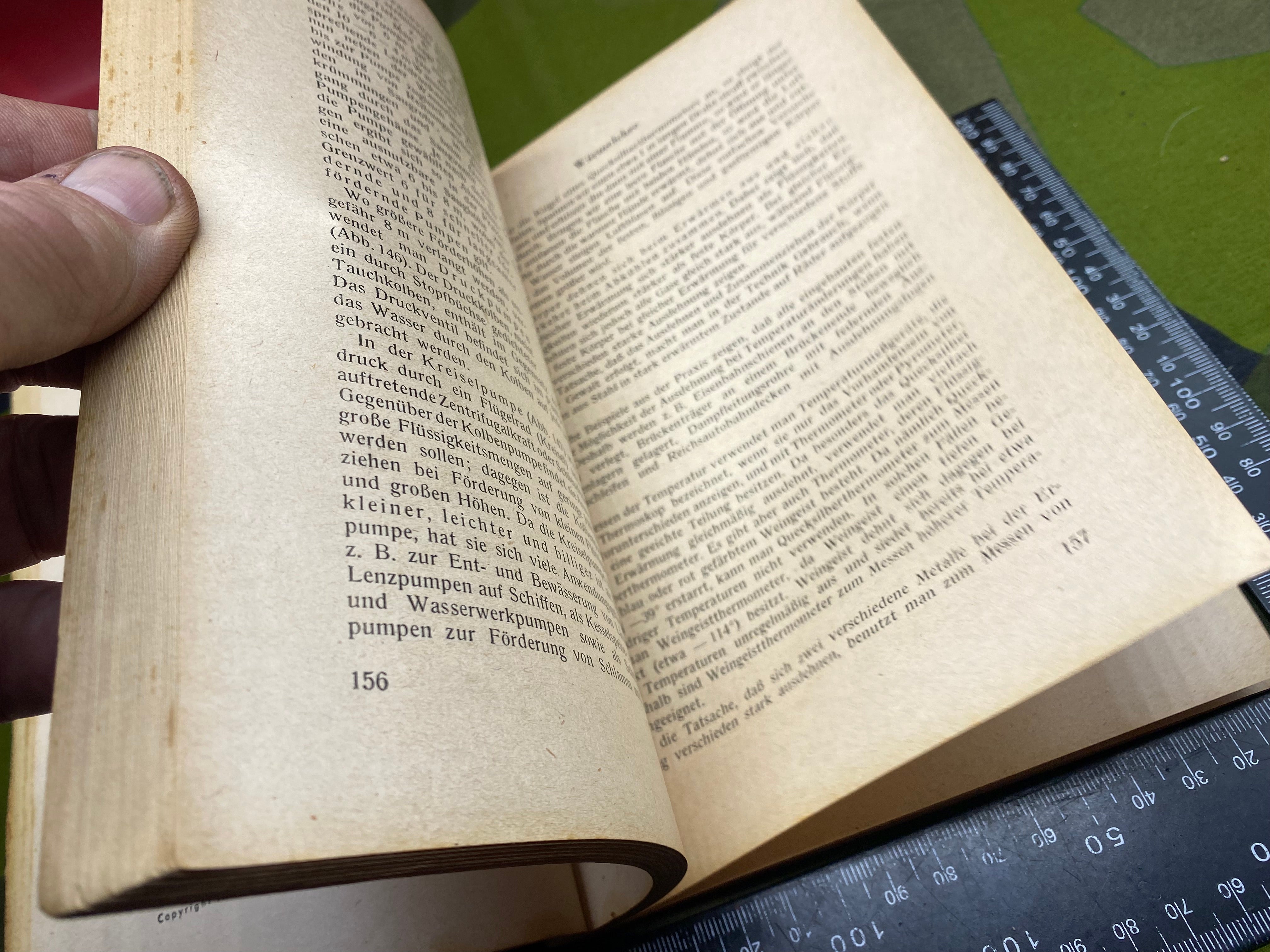 Original WW2 German Army - 1942 Dated Technical Manual for Engineering School - The Militaria Shop