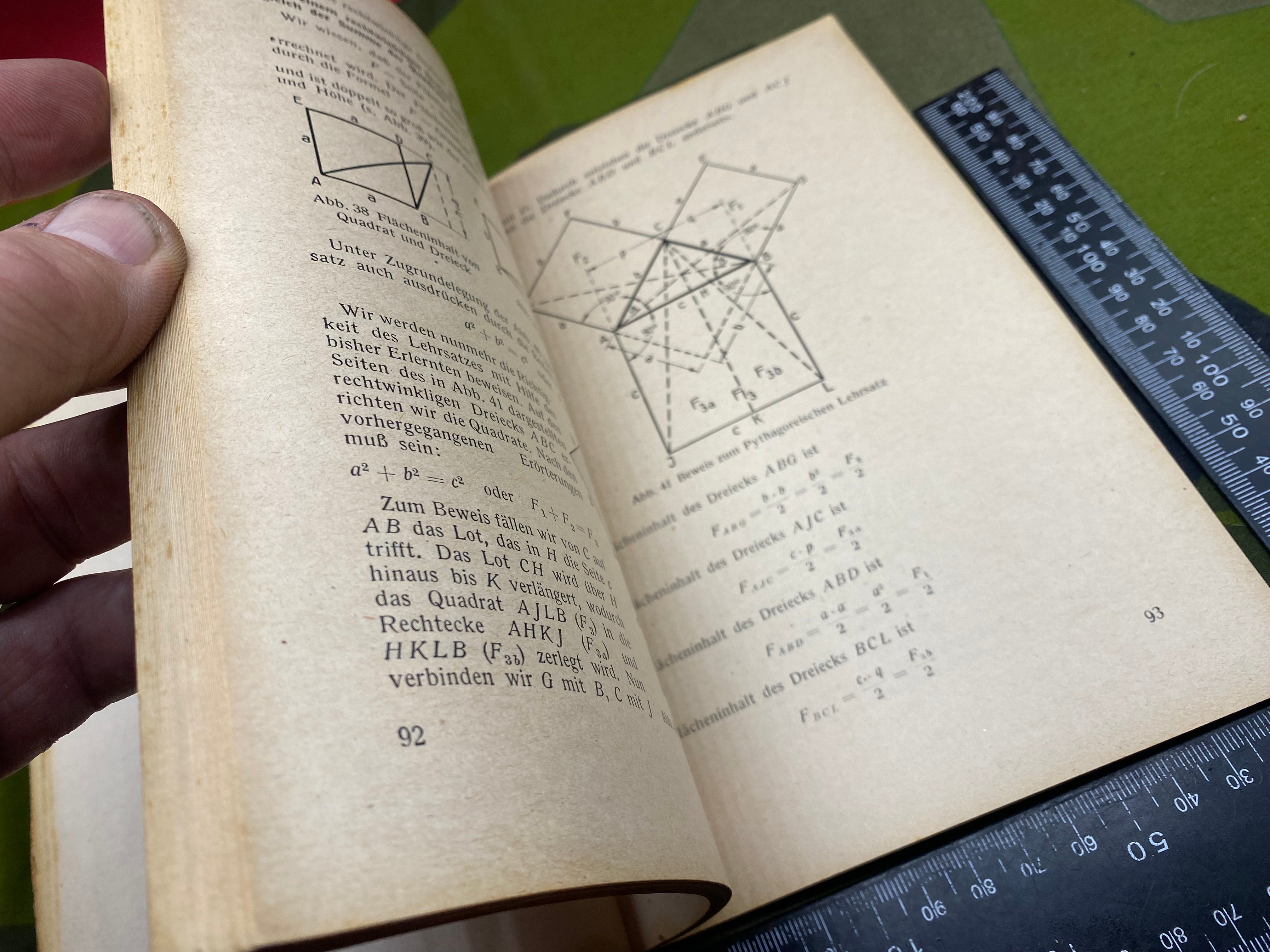 Original WW2 German Army - 1942 Dated Technical Manual for Engineering School - The Militaria Shop