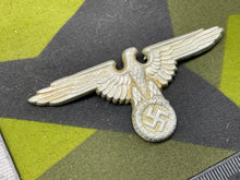 Lade das Bild in den Galerie-Viewer, WW2 German SS Aluminium Cap Eagle - Well Marked

