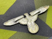 Lade das Bild in den Galerie-Viewer, WW2 German SS Aluminium Cap Eagle - Well Marked
