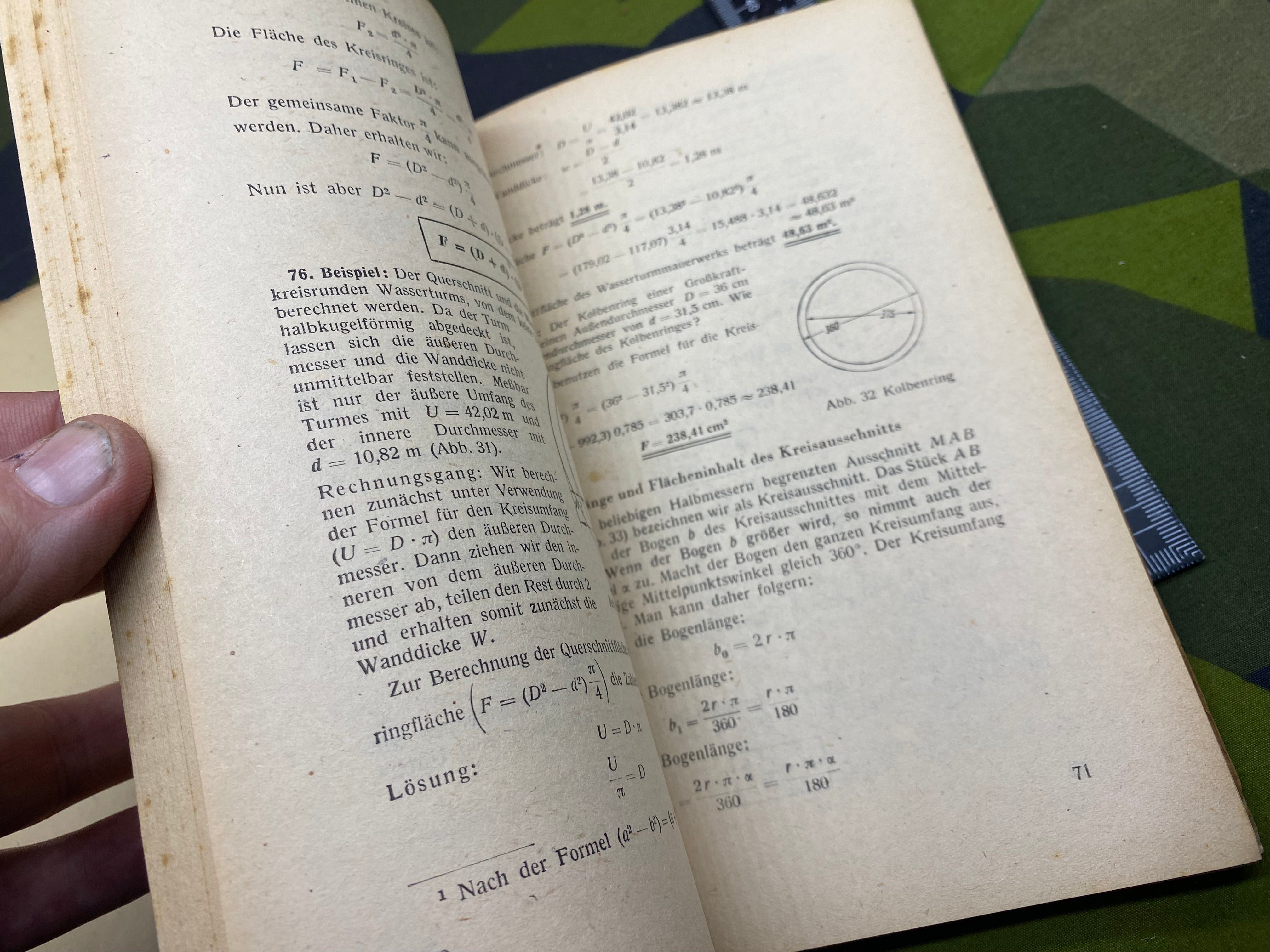 Original WW2 German Army - 1944 Dated Technical Manual 3 for Engineering School - The Militaria Shop