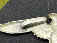 Lade das Bild in den Galerie-Viewer, WW2 German SS Aluminium Cap Eagle - Well Marked

