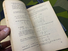 Lade das Bild in den Galerie-Viewer, Original WW2 German Army - 1944 Dated Technical Manual 3 for Engineering School
