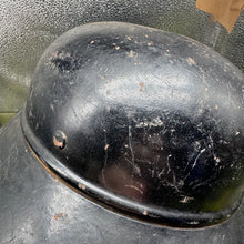 Charger l'image dans la galerie, Original WW2 German Luftshutz Helmet Complete with Liner &amp; Chinstrap
