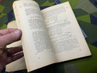 Original WW2 German Army - 1944 Dated Technical Manual 3 for Engineering School - The Militaria Shop