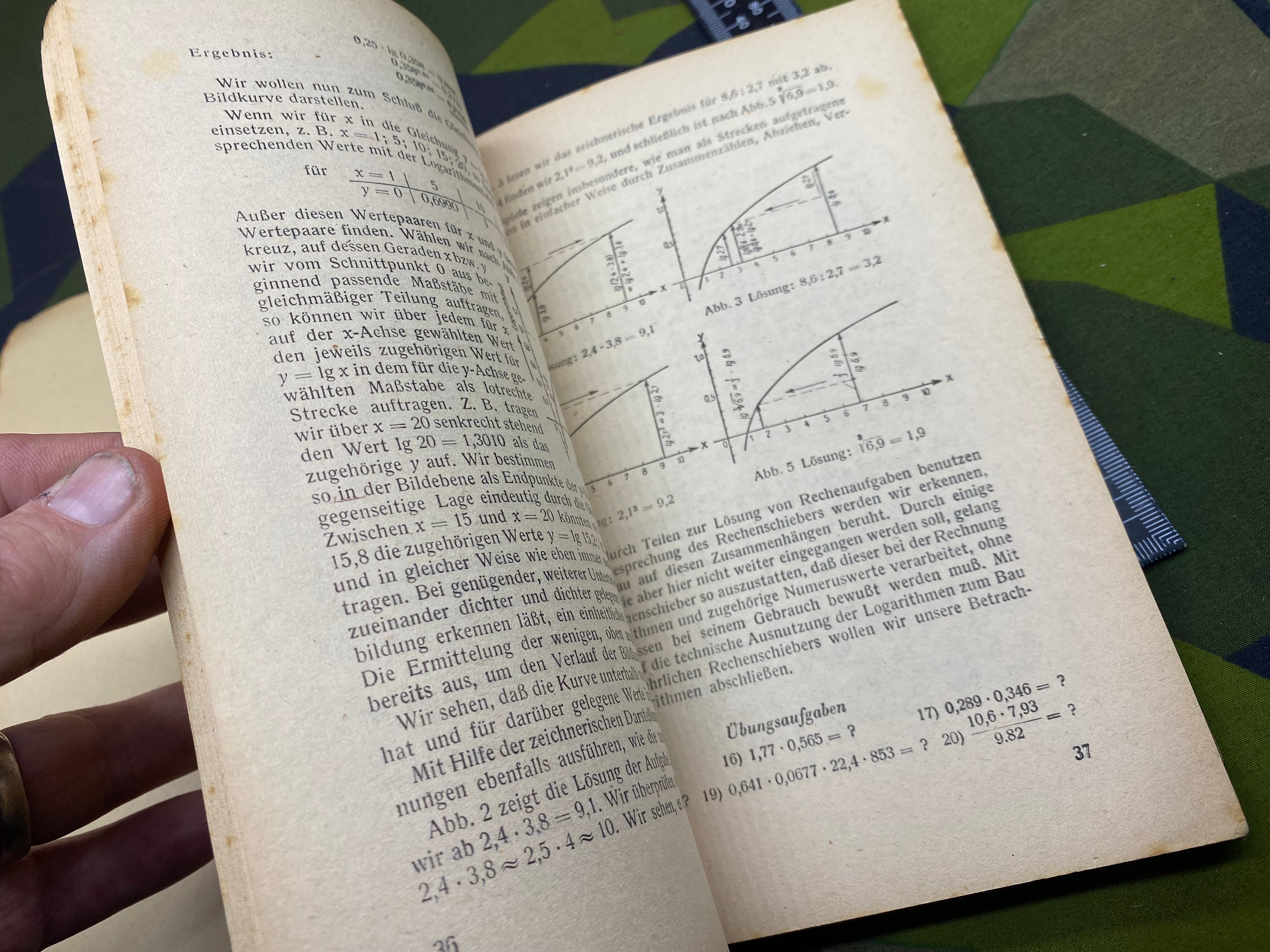 Original WW2 German Army - 1944 Dated Technical Manual 3 for Engineering School - The Militaria Shop