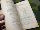 Original WW2 German Army - 1944 Dated Technical Manual 3 for Engineering School - The Militaria Shop
