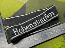 Lade das Bild in den Galerie-Viewer, WW2 German SS Hohenstaufen Cuff Title
